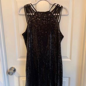 Black party dress